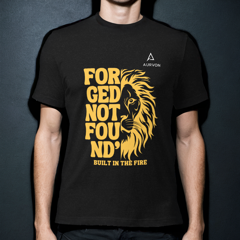 AURVON Essential Tee – Forged Not Found