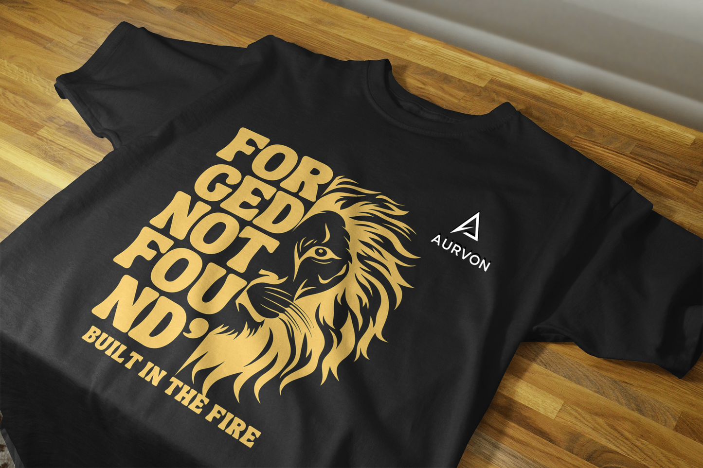 AURVON Essential Tee – Forged Not Found